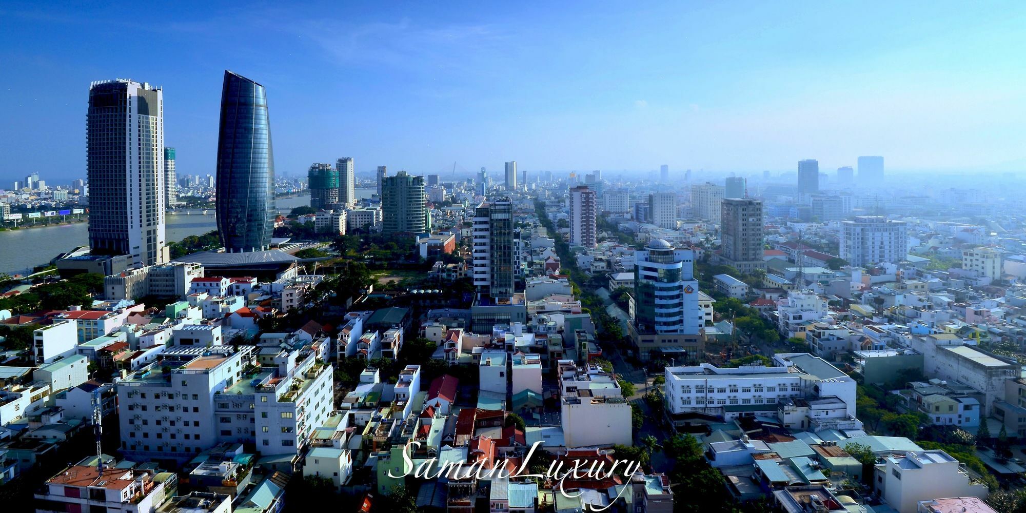 Saman Luxury Apartamento Da Nang Exterior foto